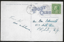 Load image into Gallery viewer, Arcade, Convention Hall, Asbury Park, New Jersey, early postcard, used in 1933
