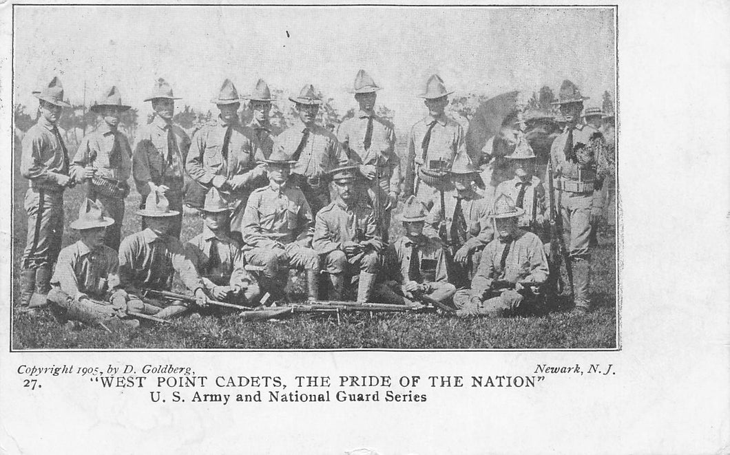 West Point Cadets, The Pride of the Nation, West Point, New York, 1905 Postcard