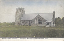 Load image into Gallery viewer, Russell Sage Memorial Chapel, East Northfield, Massachusetts, early postcard, used in 1925
