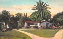 Load image into Gallery viewer, The Biltmore Cottages, Montecito, Santa Barbara, California, Early Hand Colored Postcard, Used in 1941
