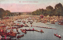 Load image into Gallery viewer, Regatta, Henley-On-Thames, England, Great Britain, Early Postcard, Unused

