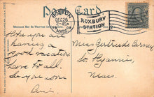 Load image into Gallery viewer, City Hall, Cambridge, Massachusetts, early postcard, used in 1908
