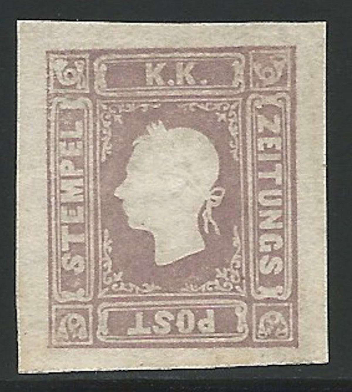 Austria, 1859, Scott #P6, Newspaper Stamp, Mint, Lightly Hinged, Very –  Stamps-Books