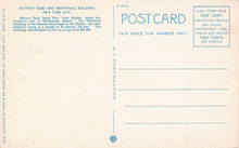 Load image into Gallery viewer, Battery Park and Whitehall Building, Manhattan, New York City, N.Y., early postcard, unused
