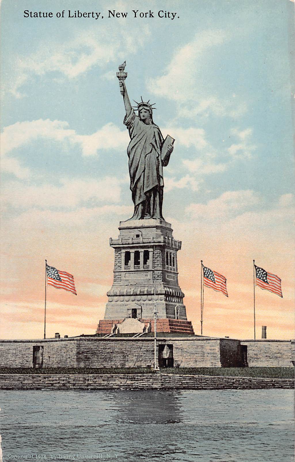 Statue of Liberty, New York City, N.Y., early postcard, unused