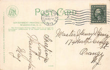 Load image into Gallery viewer, Government Printing Office, Washington, D.C., early postcard, used in 1913
