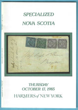 Load image into Gallery viewer, Nova Scotia Specialized, Harmers of New York, Sale 2737, Oct. 17, 1985
