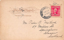 Load image into Gallery viewer, Girls&#39; Normal School, Philadelphia, Pennsylvania, very early postcard, used in 1907
