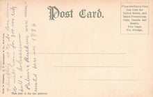 Load image into Gallery viewer, Tomlinson Hall, Indianapolis, Indiana, very early postcard, unused
