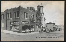 Load image into Gallery viewer, View of Main Street, Boonton, New Jersey, early postcard, Unused
