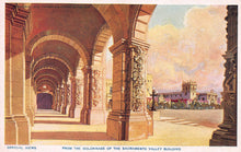 Load image into Gallery viewer, From the Colonnade of the Sacramento Valley Building, 1915 Panama - California Exposition, San Diego, California, postcard, unused
